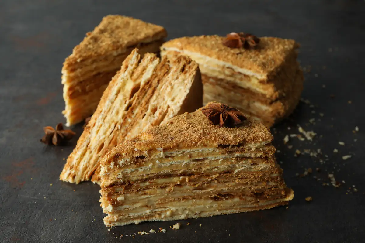 Des parts de gâteau