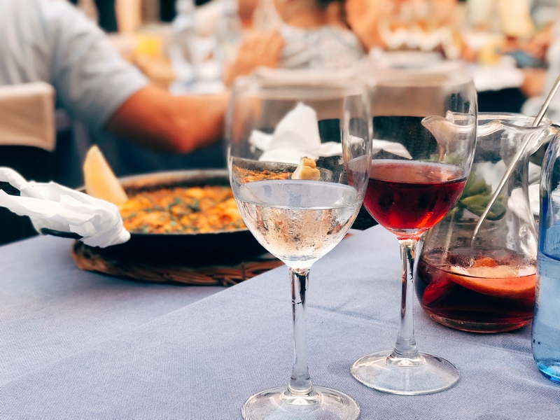 vins avec paella